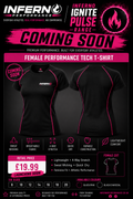 Inferno Ignite - Pulse Range Female Performance Tech T-shirt