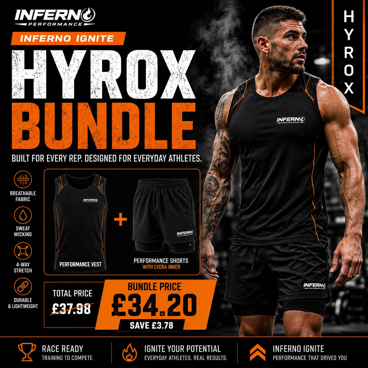 The Inferno Ignite HYROX Bundle