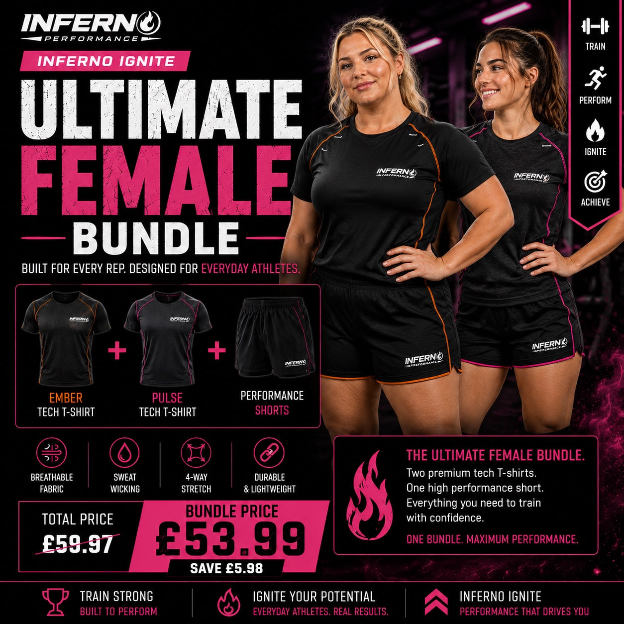 The Inferno Ignite Ultimate Female Training Bundle