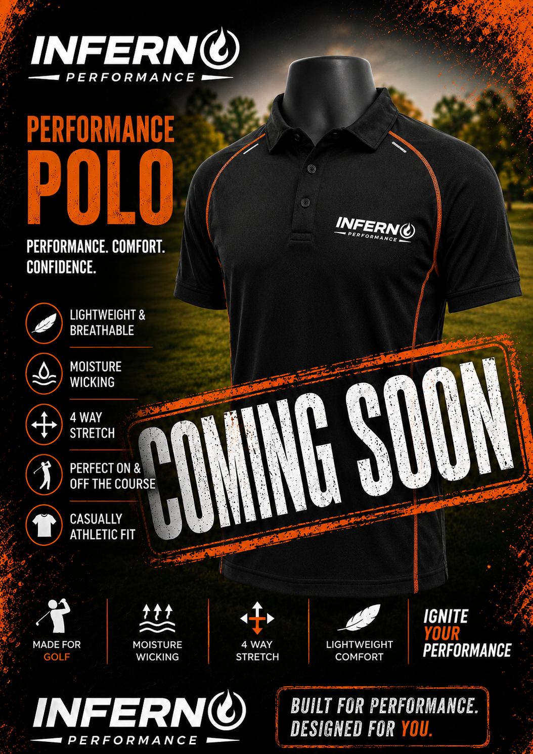 Inferno Performance Ignite Range - Polo Shirt